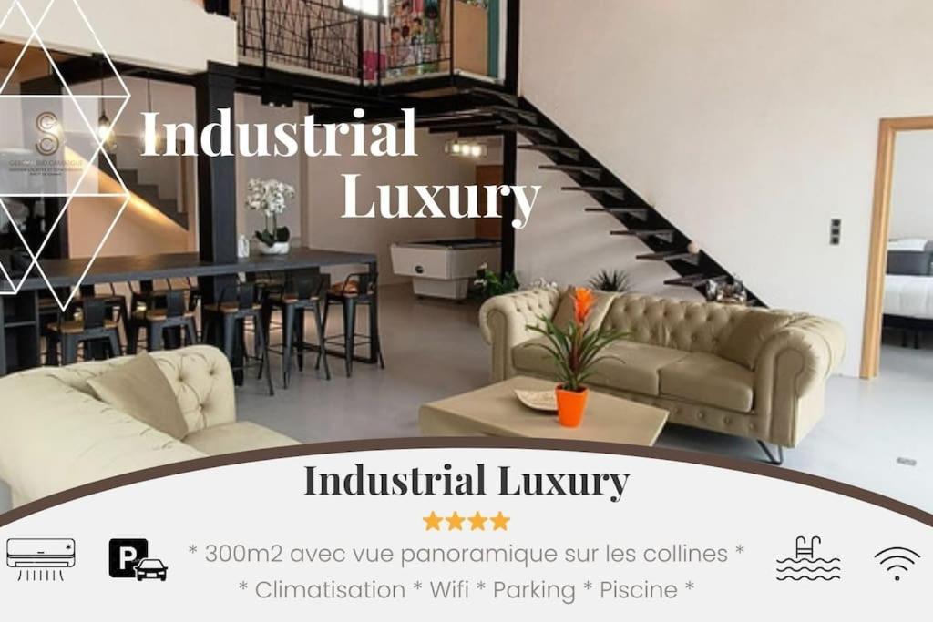 Willa Industrial Luxury Nimes & Arles Beaucaire  Zewnętrze zdjęcie